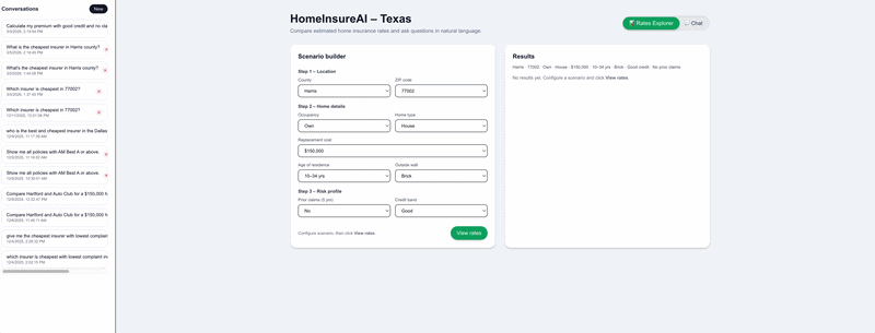 HomeInsureAI demo